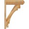 Ekena Millwork Merced Craftsman Rough Sawn Outlooker, Western Red Cedar, 8"W x 28"D x 40"H OUT08X28X40MRC04RWR - alternate 3